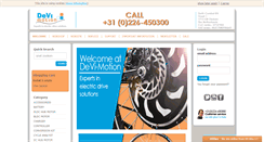 Desktop Screenshot of devi-motion.com